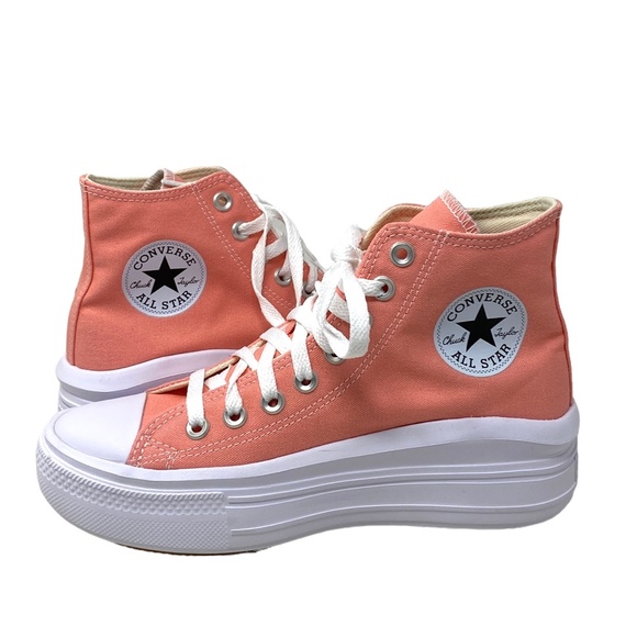 Converse Chuck Taylor Move Platform Flamingo Canvas Women's Shoes Casual A03544C - Picture 5 of 10